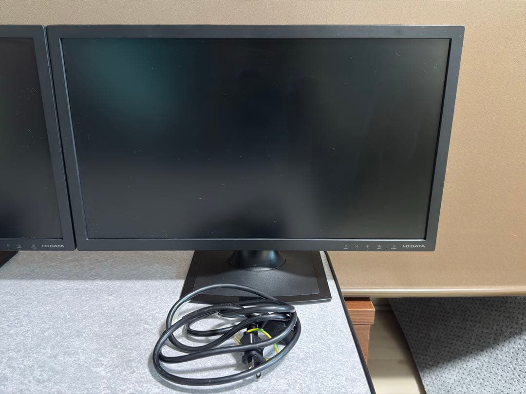【I・O DATA】20.7型ゲーミングモニター　デュアルモニター　2台セット