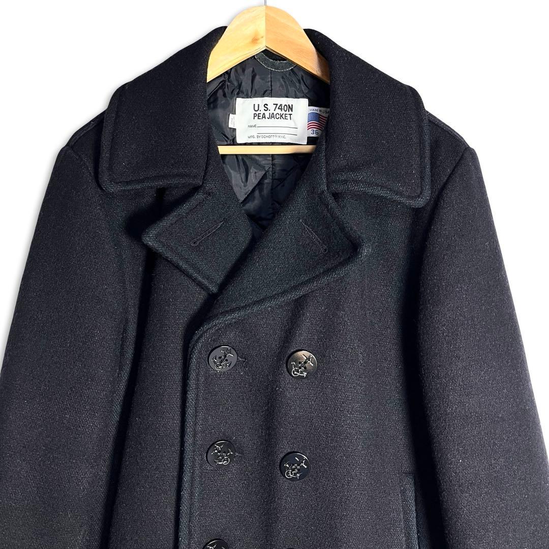 u-39♪Schott ショット 740N PEA JACKET 36