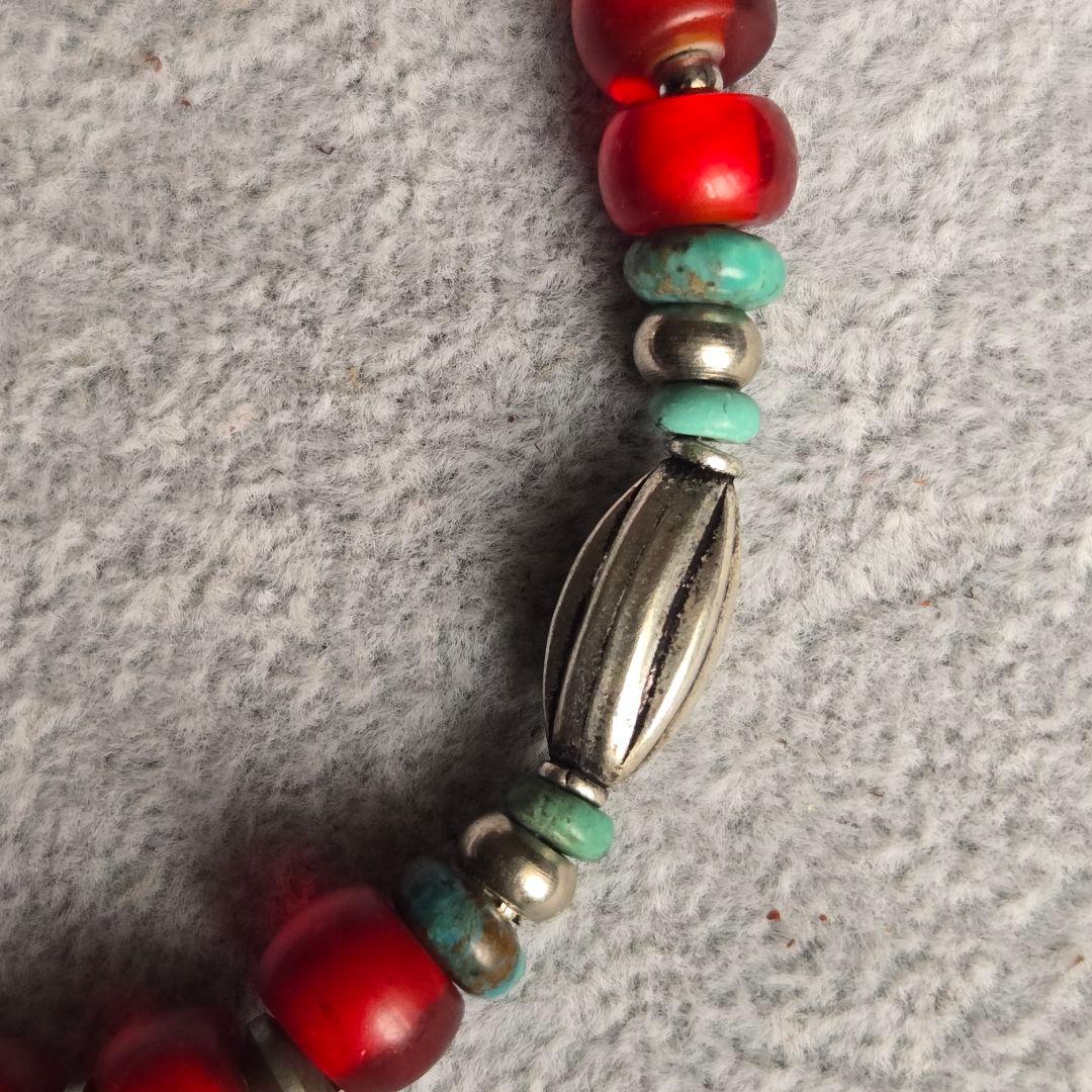 岡田譲二様お取り置き　ホワイトハーツブレスレット　ハンドメイド