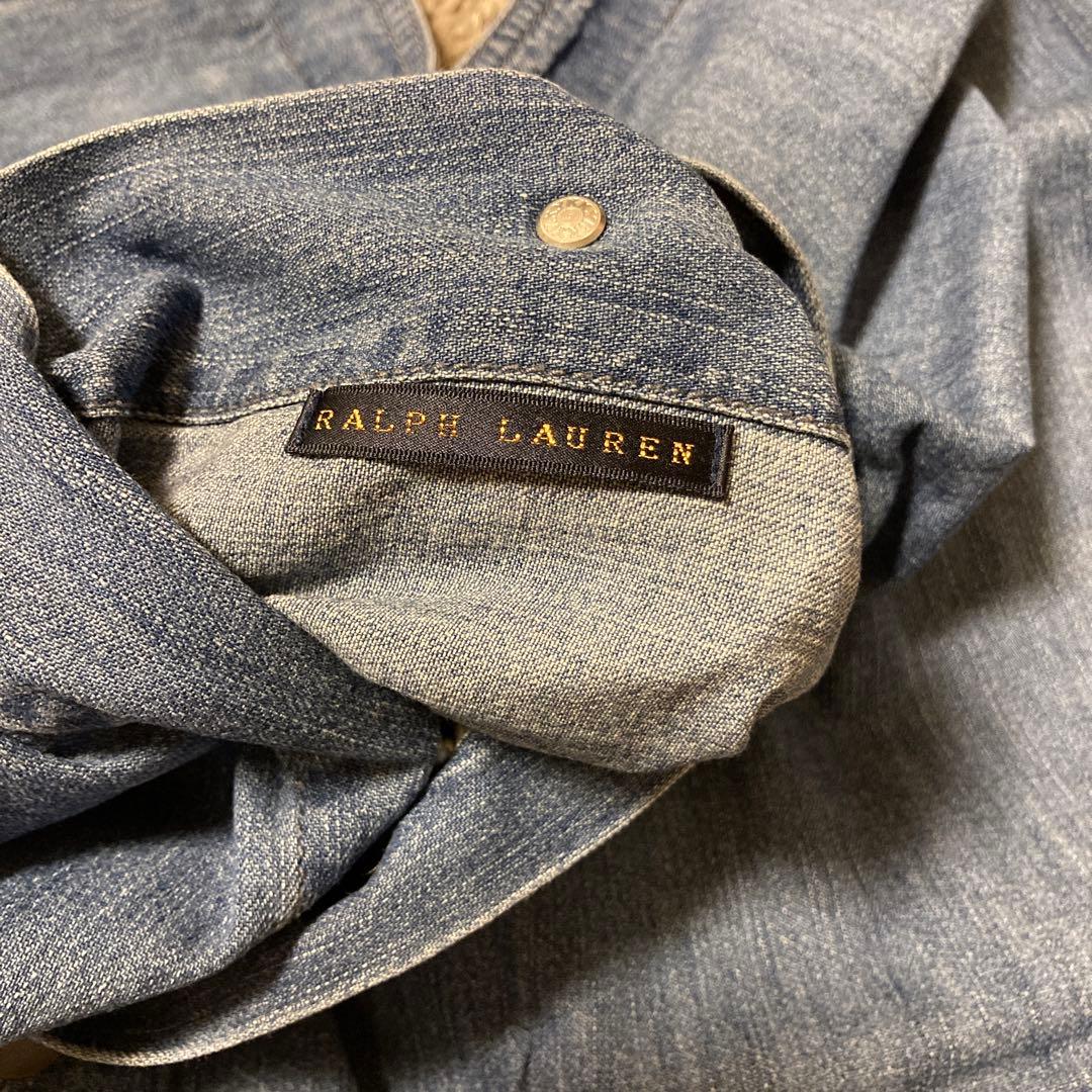 ラルフローレンホーム　デニム枕カバー二枚セット