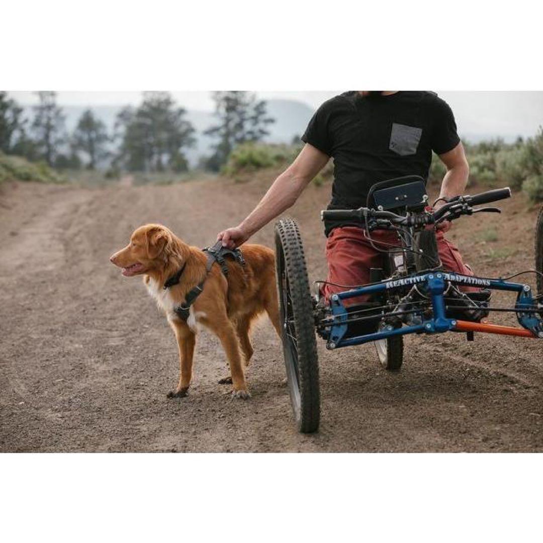 【未使用】ruffwear ハーネス グレー　胸囲56〜69cm
