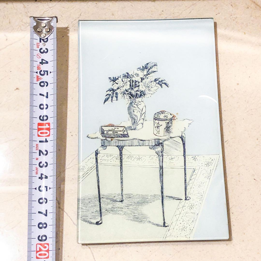 JOHN DERIAN ジョンデリアン　デコパージュトレイ　スクエア￼