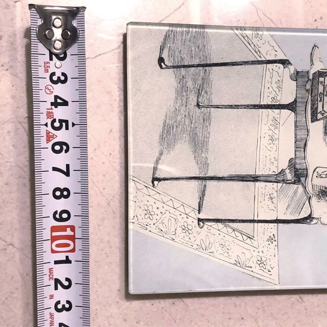 JOHN DERIAN ジョンデリアン　デコパージュトレイ　スクエア￼