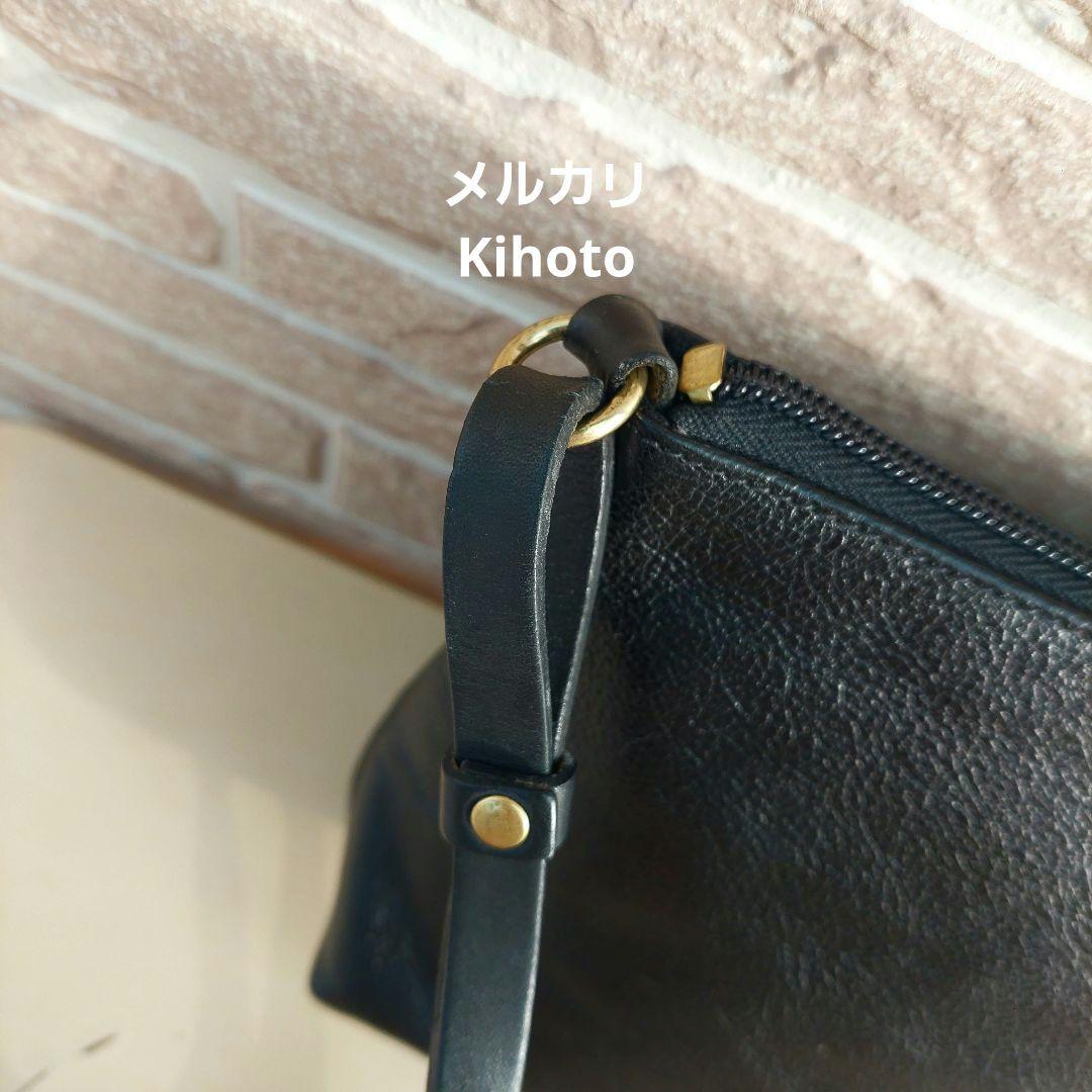 イルビゾンテ ILBISONTE ショルダー スクエア 2way 黒