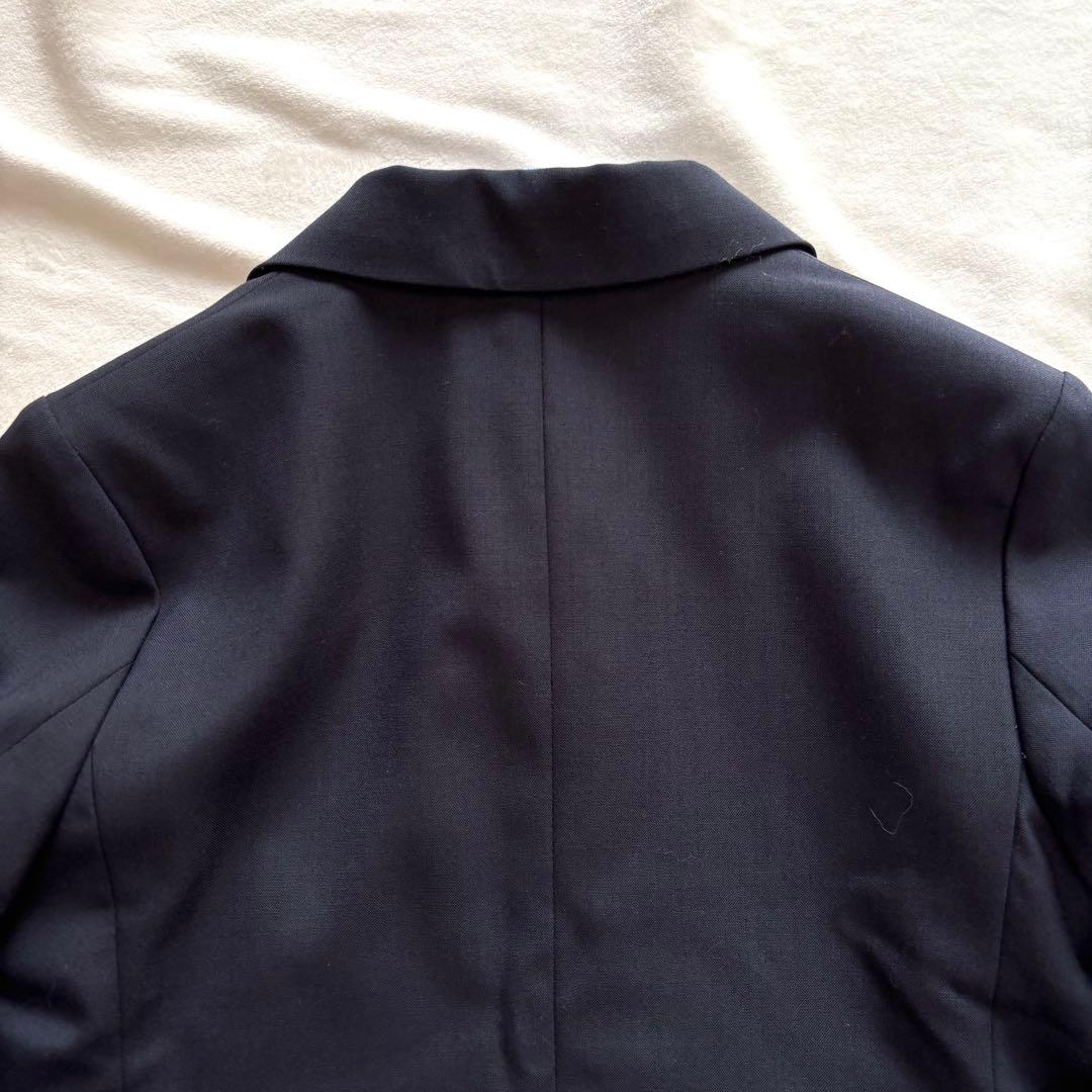 試着のみ☆120グリーンレーベルリラクシング　ネイビー スーツ　金ボタン　130