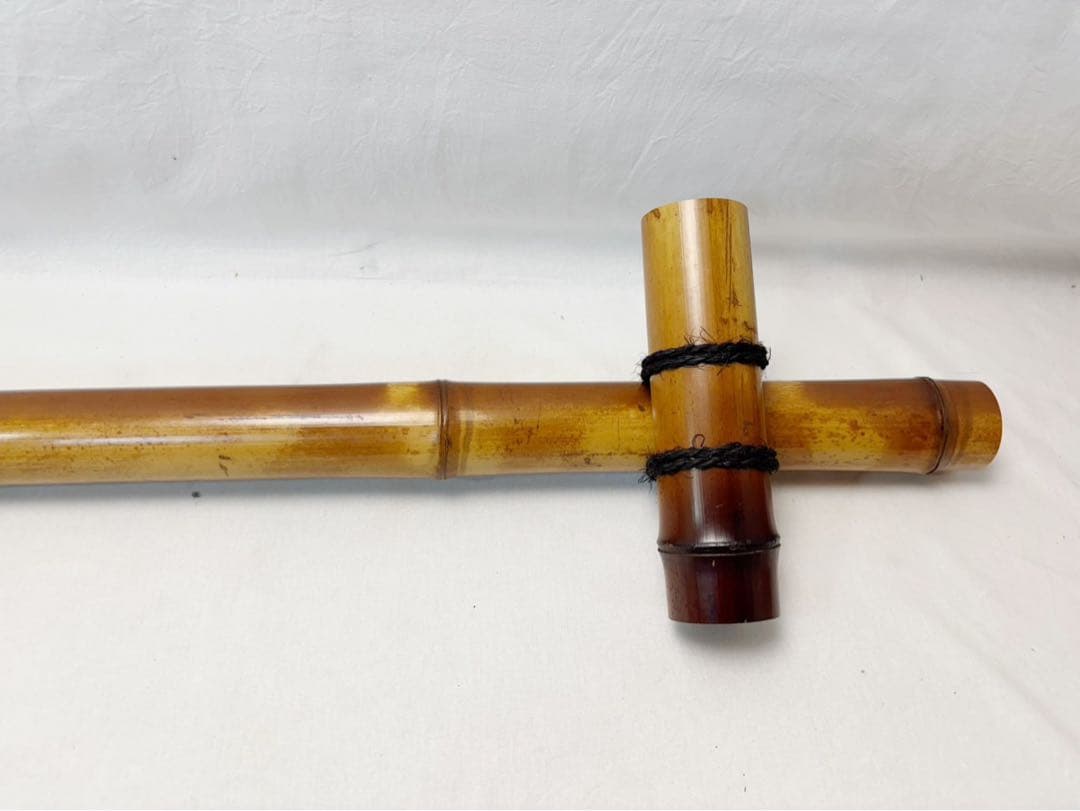 未使用 茶道具 煤竹 結界 茶室道具 間仕仕切 竹工芸 衝立 和家具 紙箱