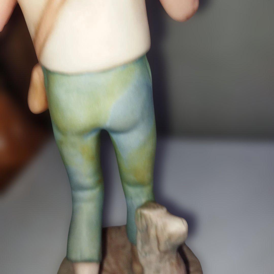 陶器製少年像 約25cm