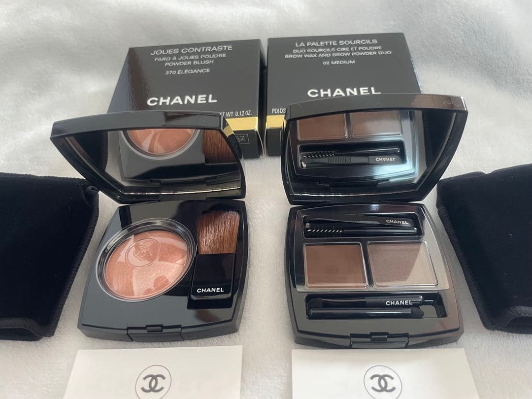 アイシャドウ CHANEL JOUES 370 & LA PALETTE SOURCILS