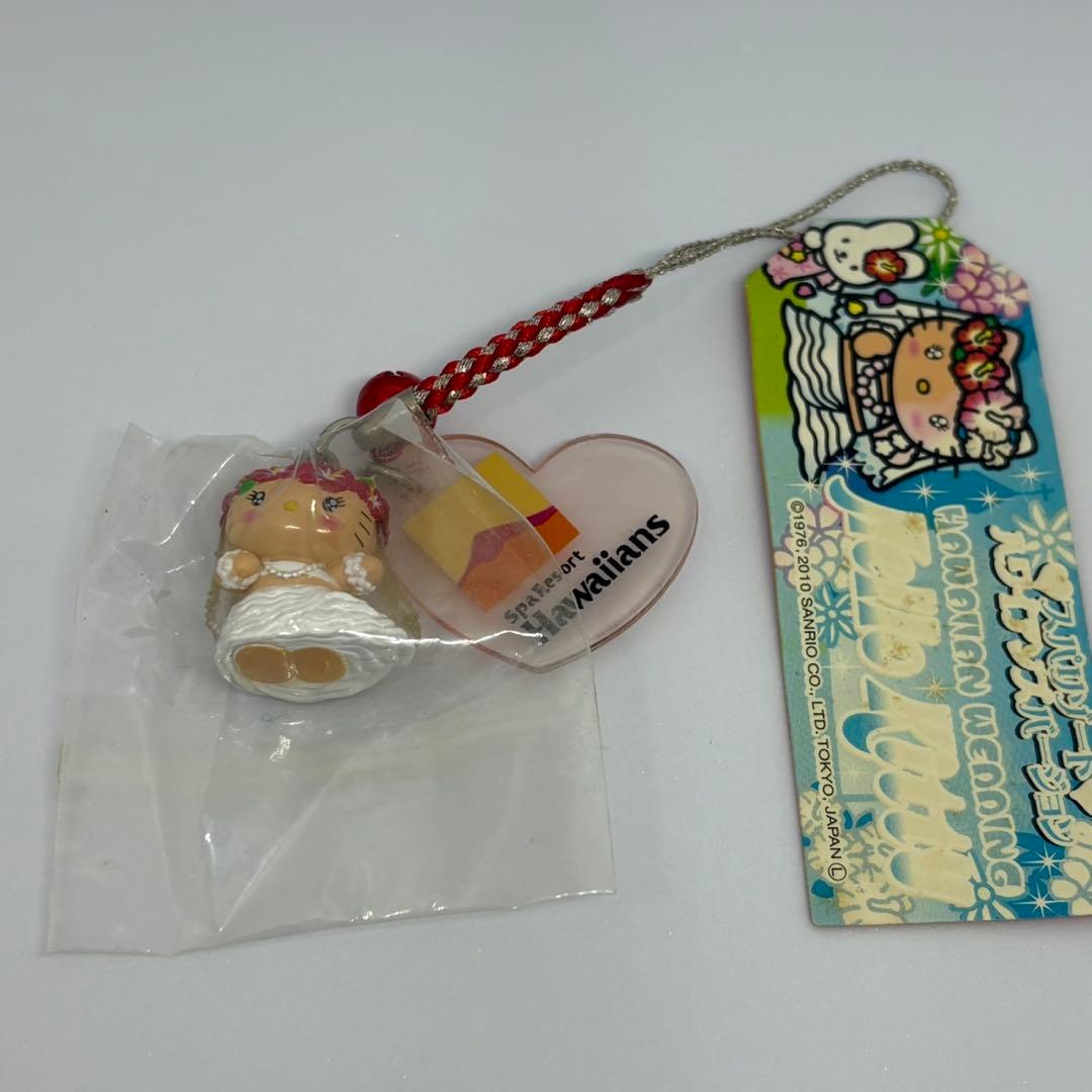 激レア　タグ付　ご当地　ハローキティ　ストラップ　日焼け　ハワイアンズ　2010