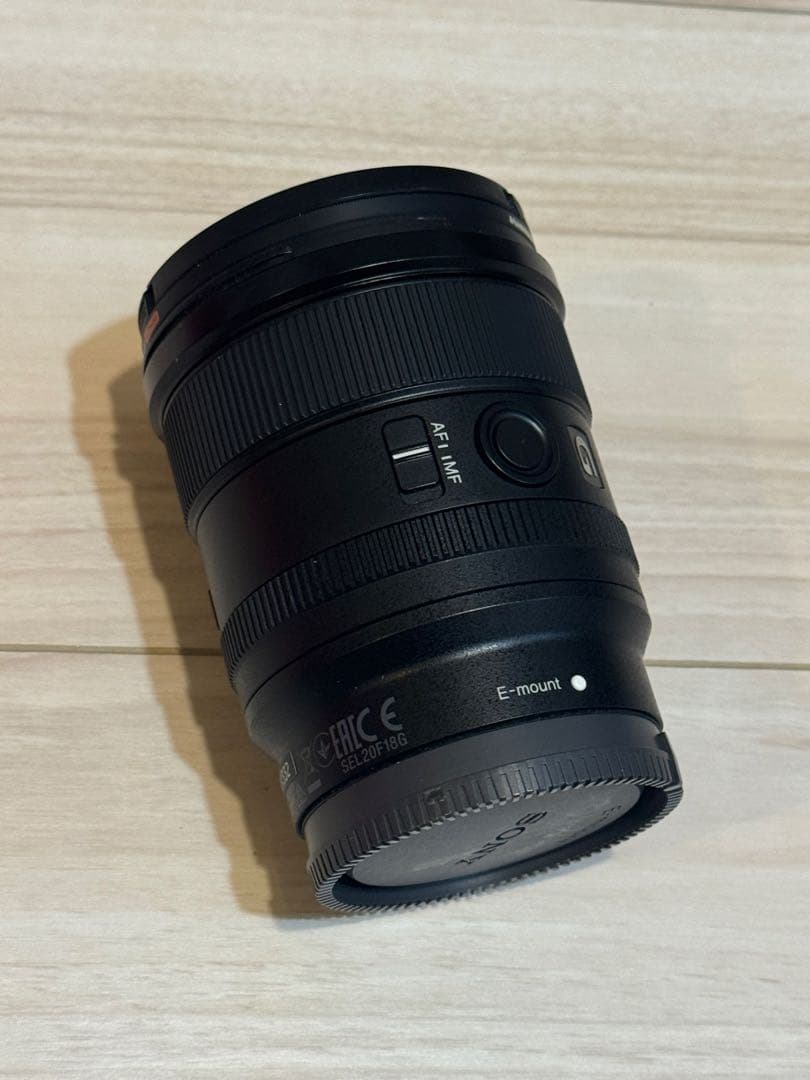 【数回使用のみ極美品】SONY FE 20mm F1.8 G レンズ