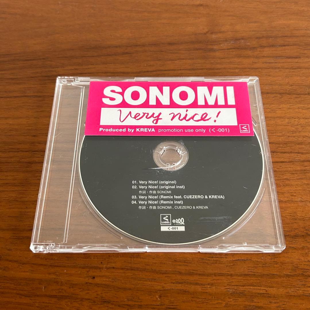 【希少】SONOMI Very nice! (プロモーション用) KREVA