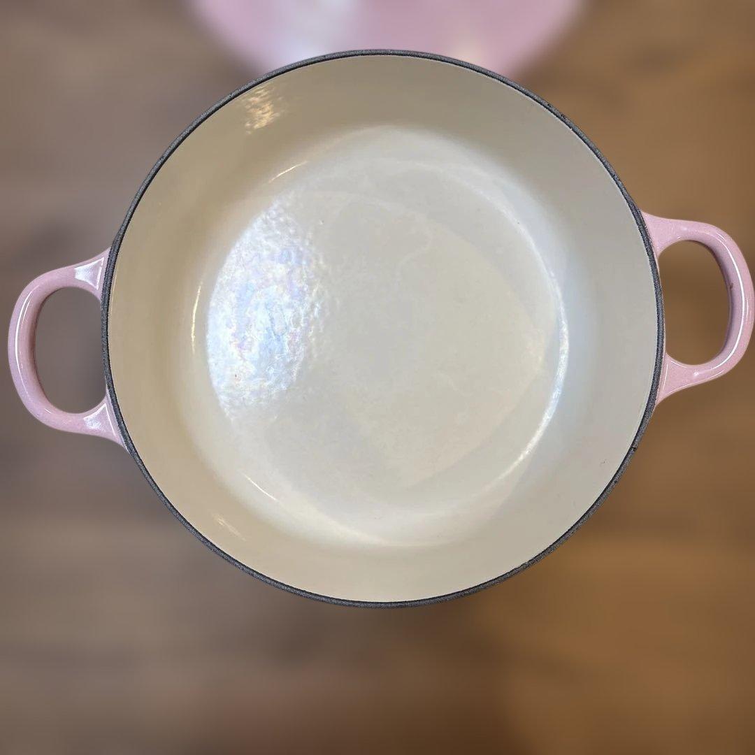 コ*森様 ルクルーゼ シフォンピンク ジャポネーズ22cm