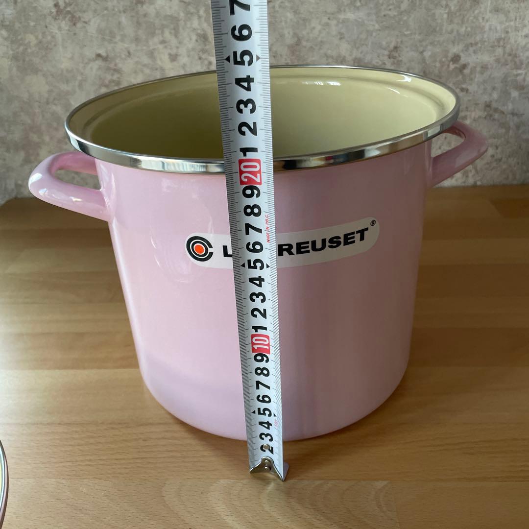 ル・クルーゼ ストックポット ピンク