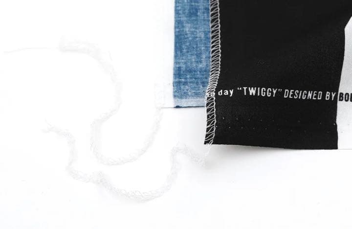 SCOPE / FOD 002 TWIGGY ブルー 2m 薄地　布