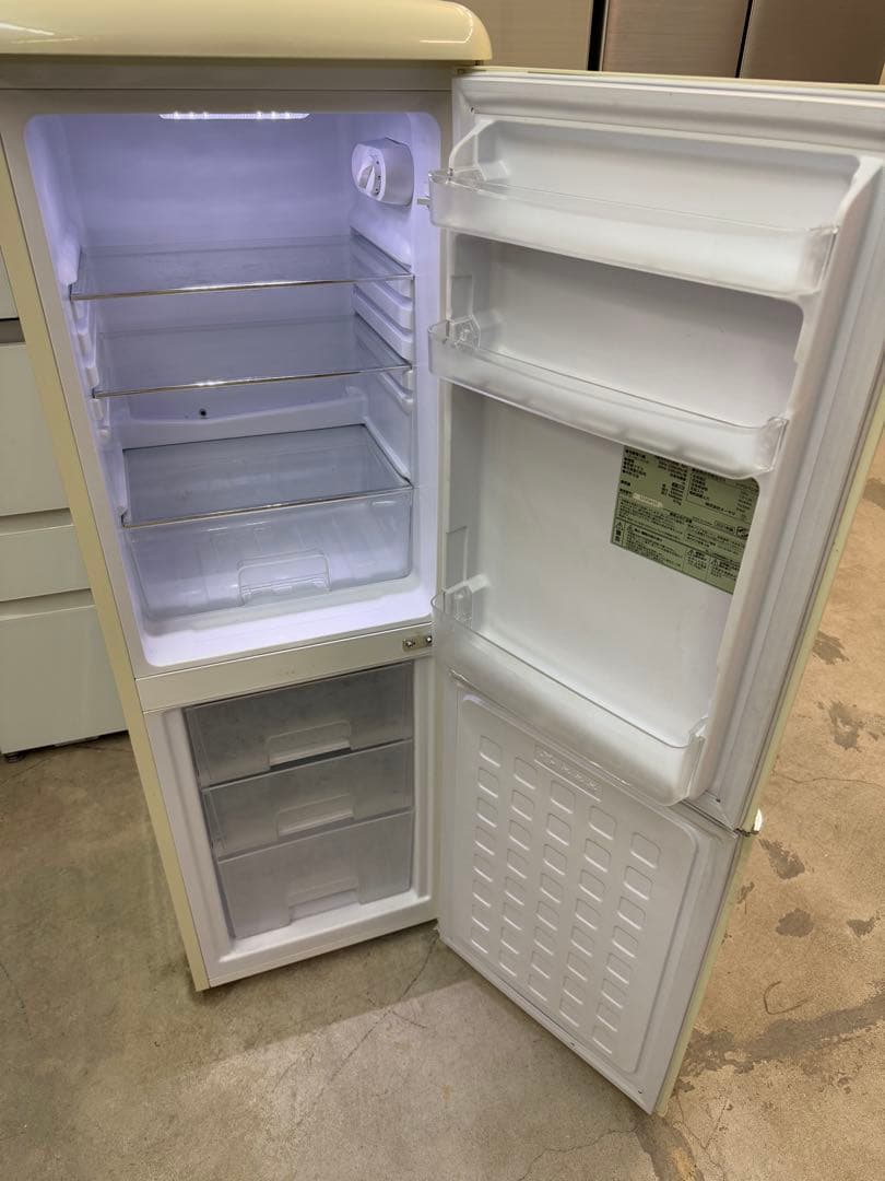 【高年式】 2021年式 130L アイリスオーヤマ 冷蔵庫 PRR-142D