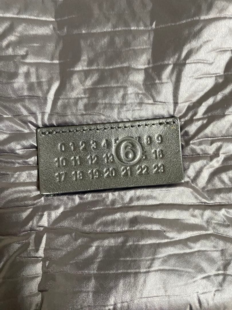 MM6 maison margiela ドローストリングバッグ　ブラック