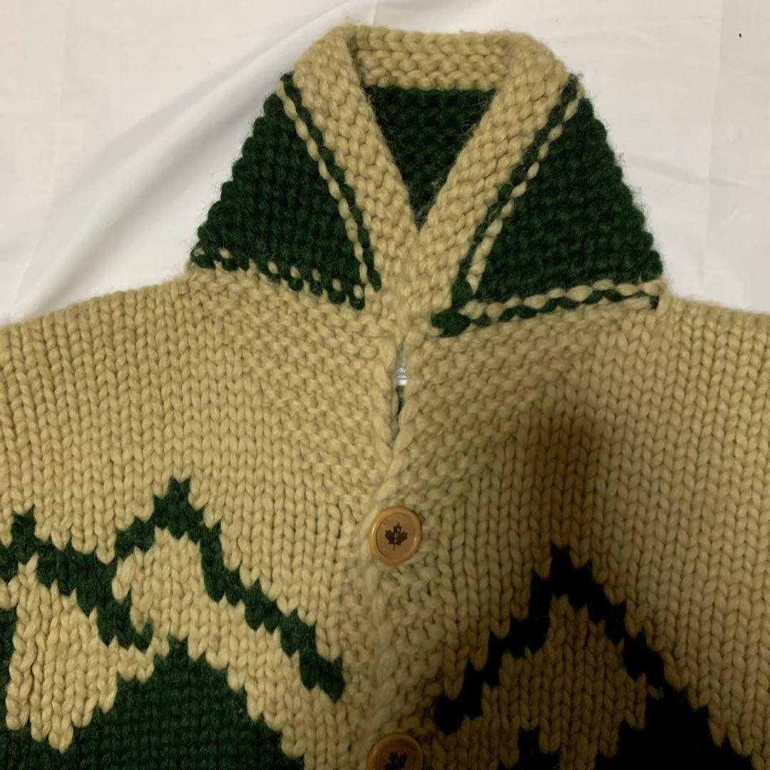 激レアKanata カナタ シロクマ　カウチンニット　セーター　カーディガン　熊