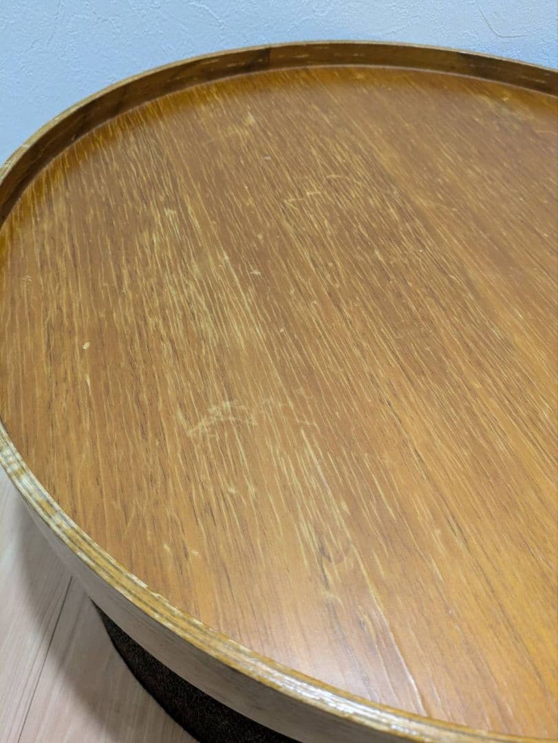 ACTUS/アクタス ドラムスパフ スツール ウォールナット サイドテーブル