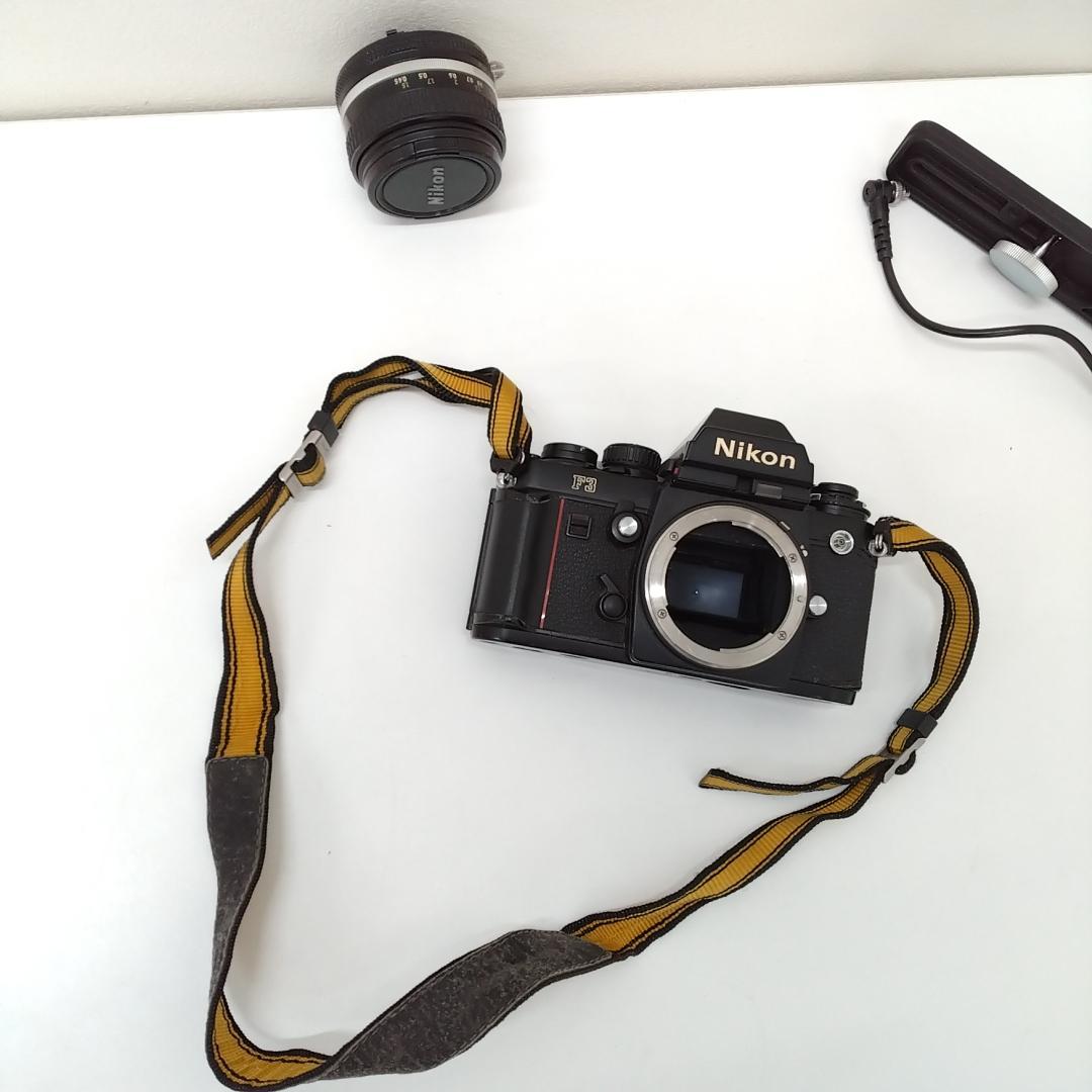 若《RRRMP》Nikon F3 ブラックボディ　su-2　スピードライト付