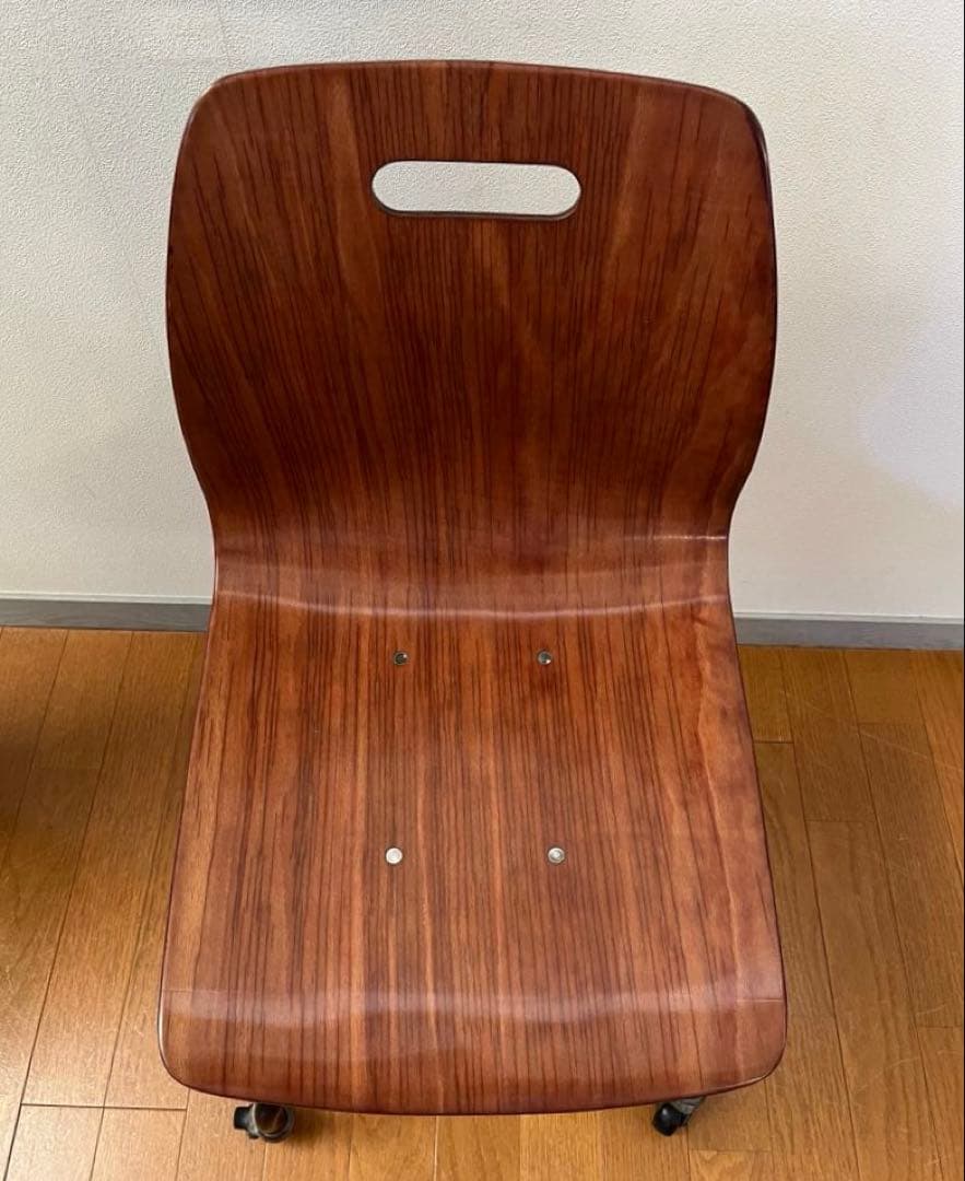 ヴィンテージ　ドイツ　パグホルツ　プライウッドチェア　ミッドセンチュリー　モダン