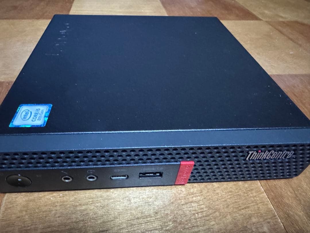 【intel第8世代】Lenovo ThinkCentre M720q 10T8
