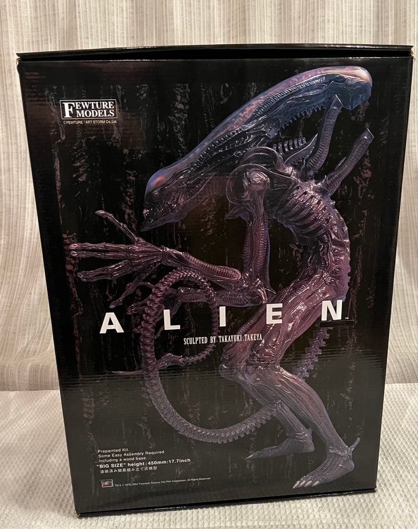 フューチャーモデルズALIEN 竹谷隆之　塗装済簡易組み立て式模型　エイリアン