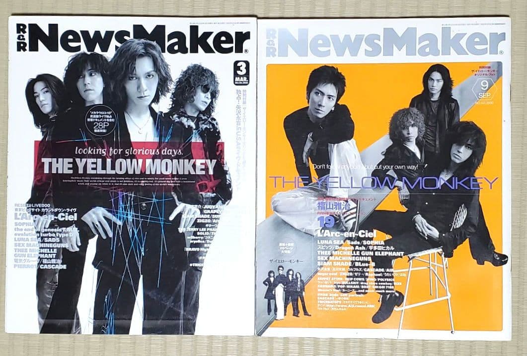 THE YELLOW MONKEY 非売品 レア物 CD ツアーパンフまとめ売り