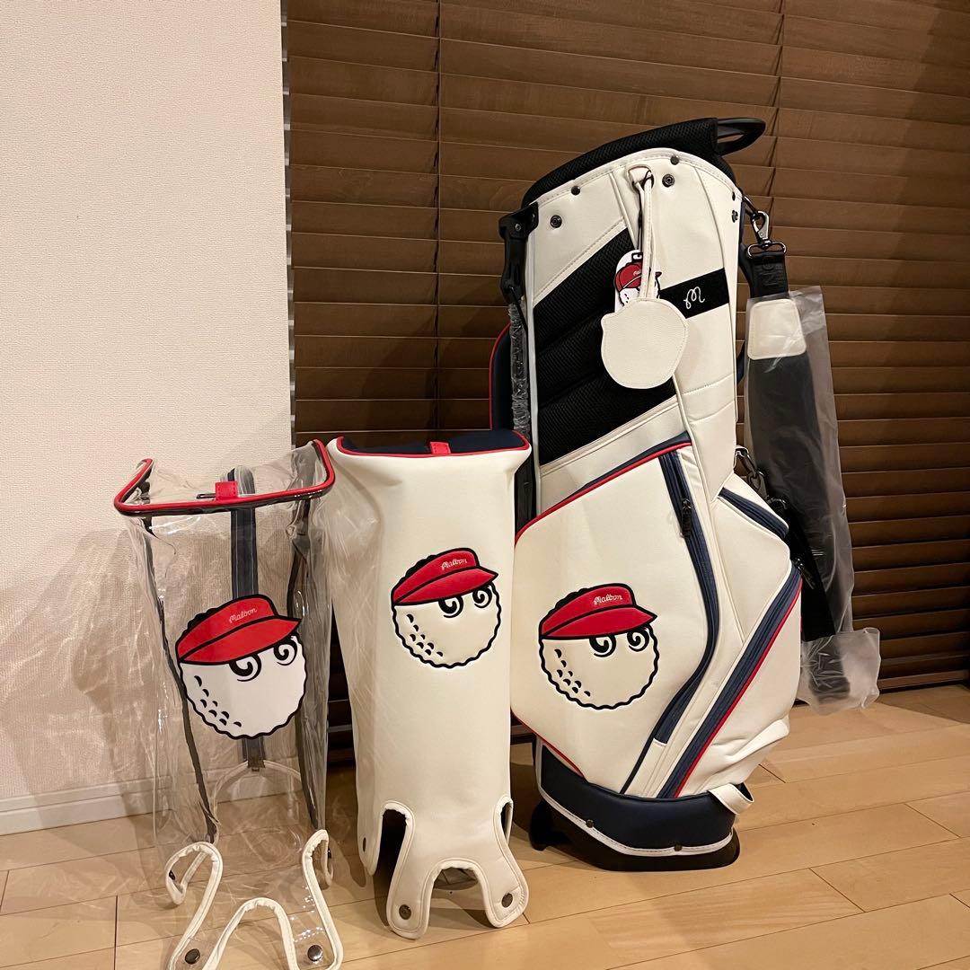 マ*ー様 【即発送】MALBON マルボンゴルフ キャディバッグ ゴルフバッグ