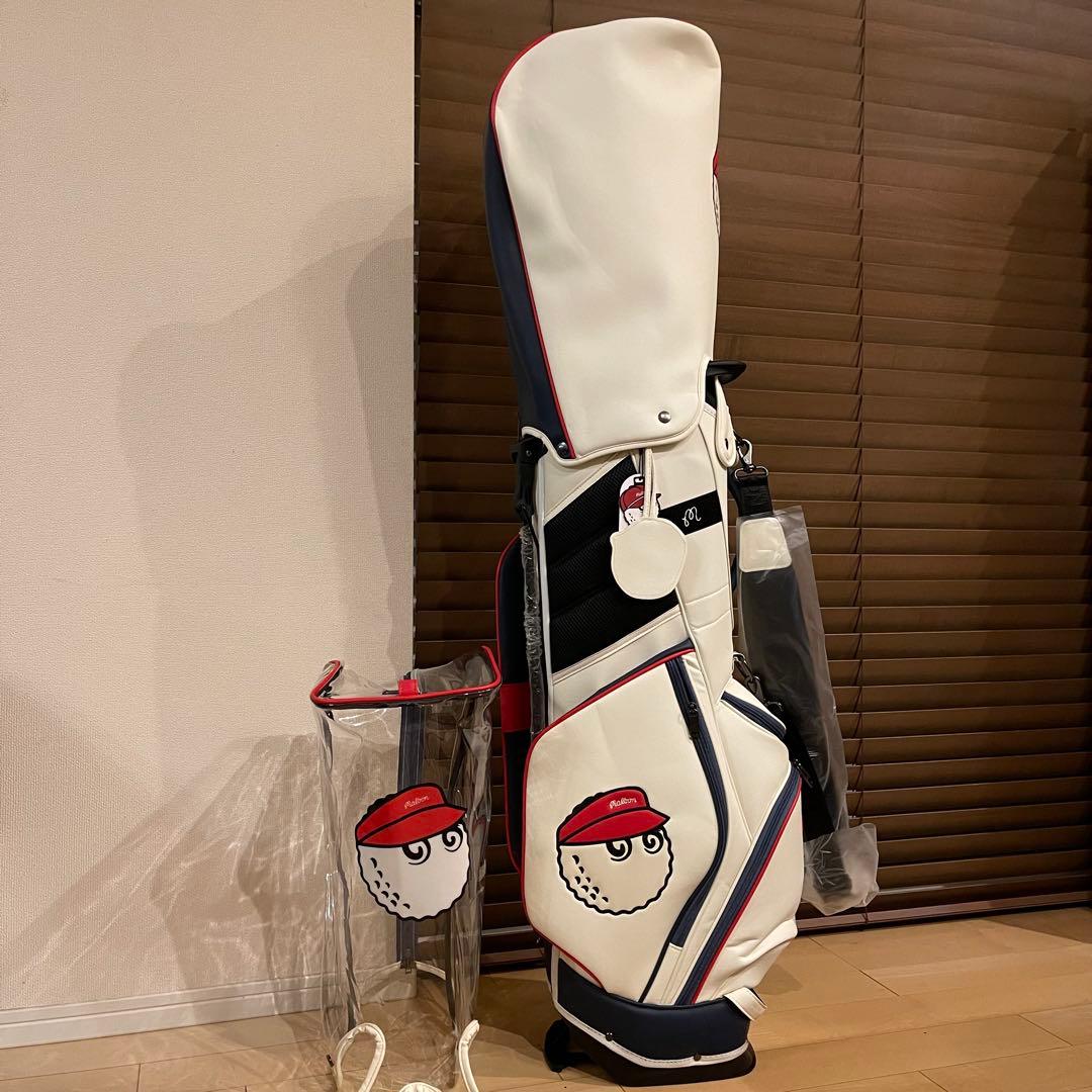 マ*ー様 【即発送】MALBON マルボンゴルフ キャディバッグ ゴルフバッグ