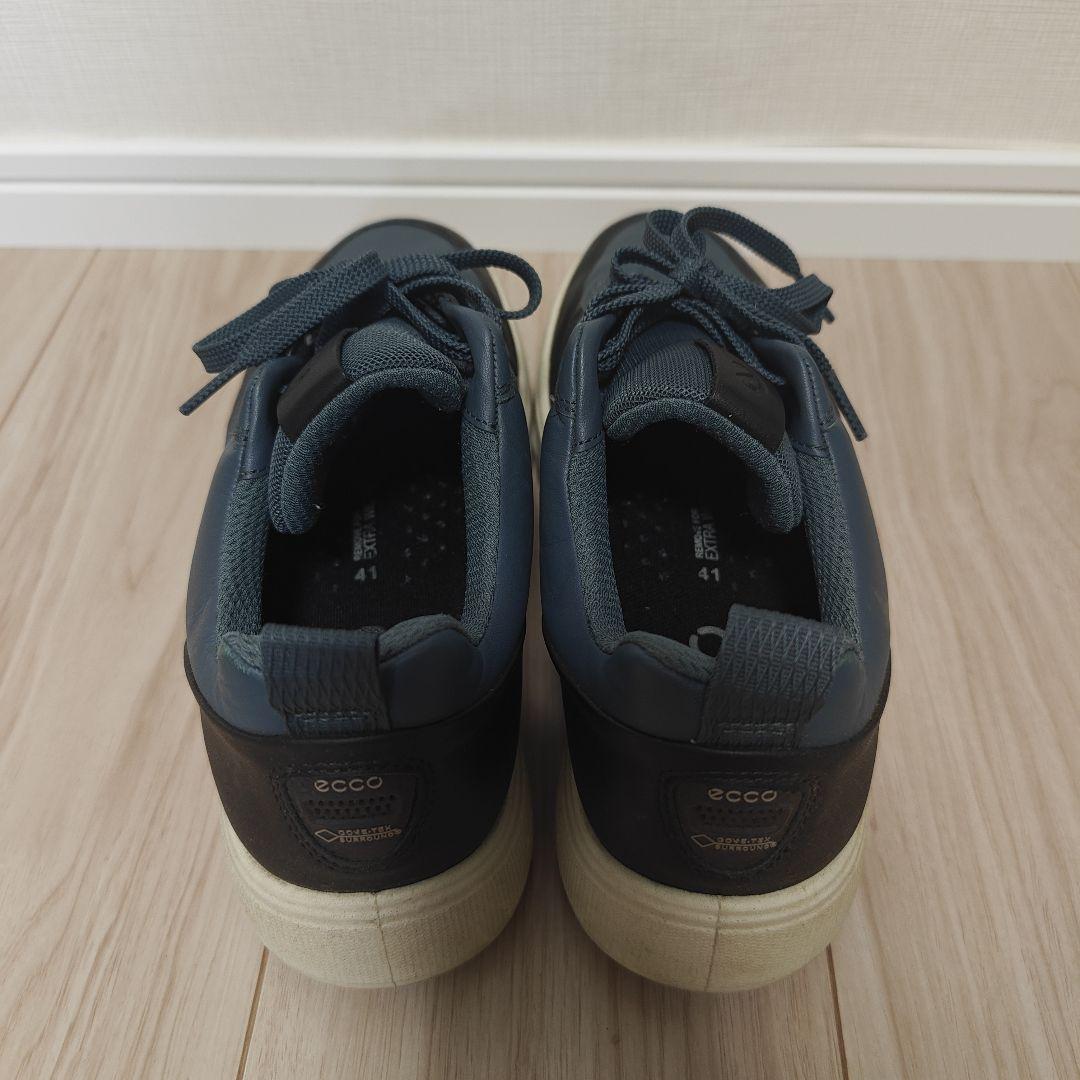 ecco スニーカー 41 グレー/ブラック