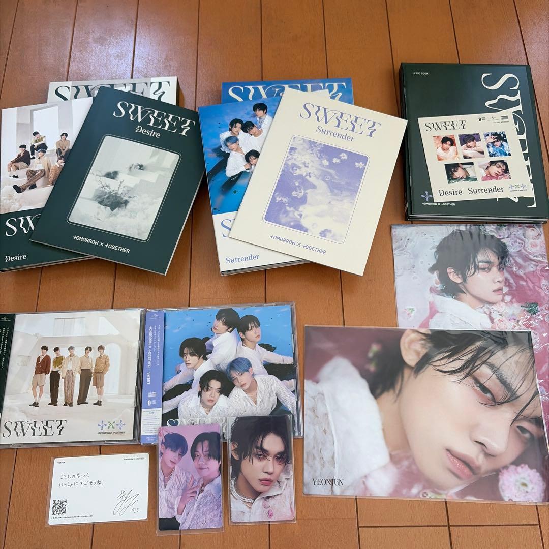 TXT アルバム まとめ売りヨンジュン トレカ ヒュニンカイ テヒョン