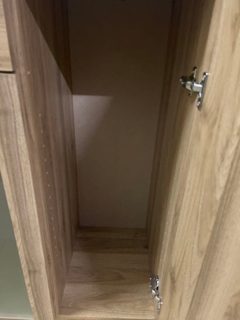 【送料込・最終値下げ】ニトリ キャビネット フォルムN SK ライトブラウン