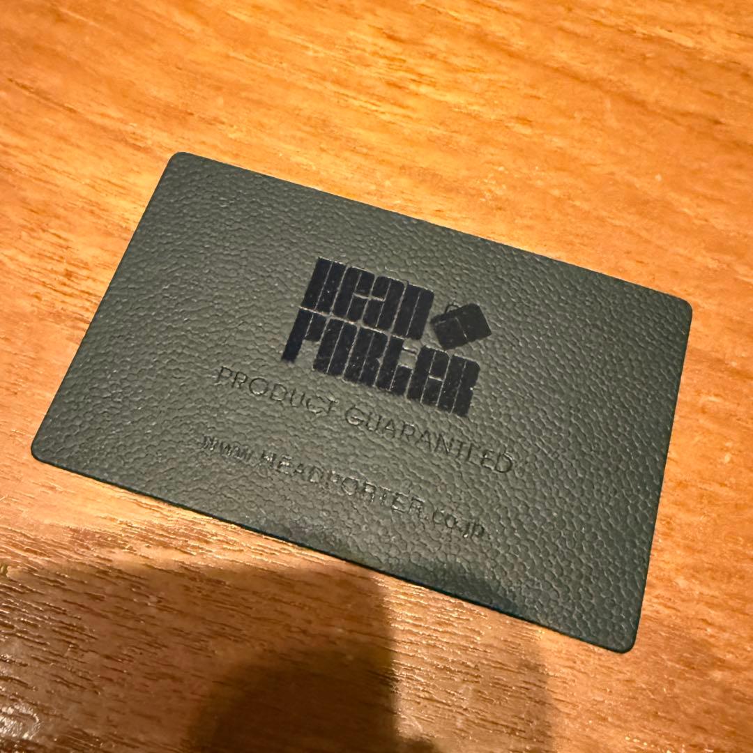 新品未使用　PORTER ヘッドポーター ショルダーバッグ アイアンブルー