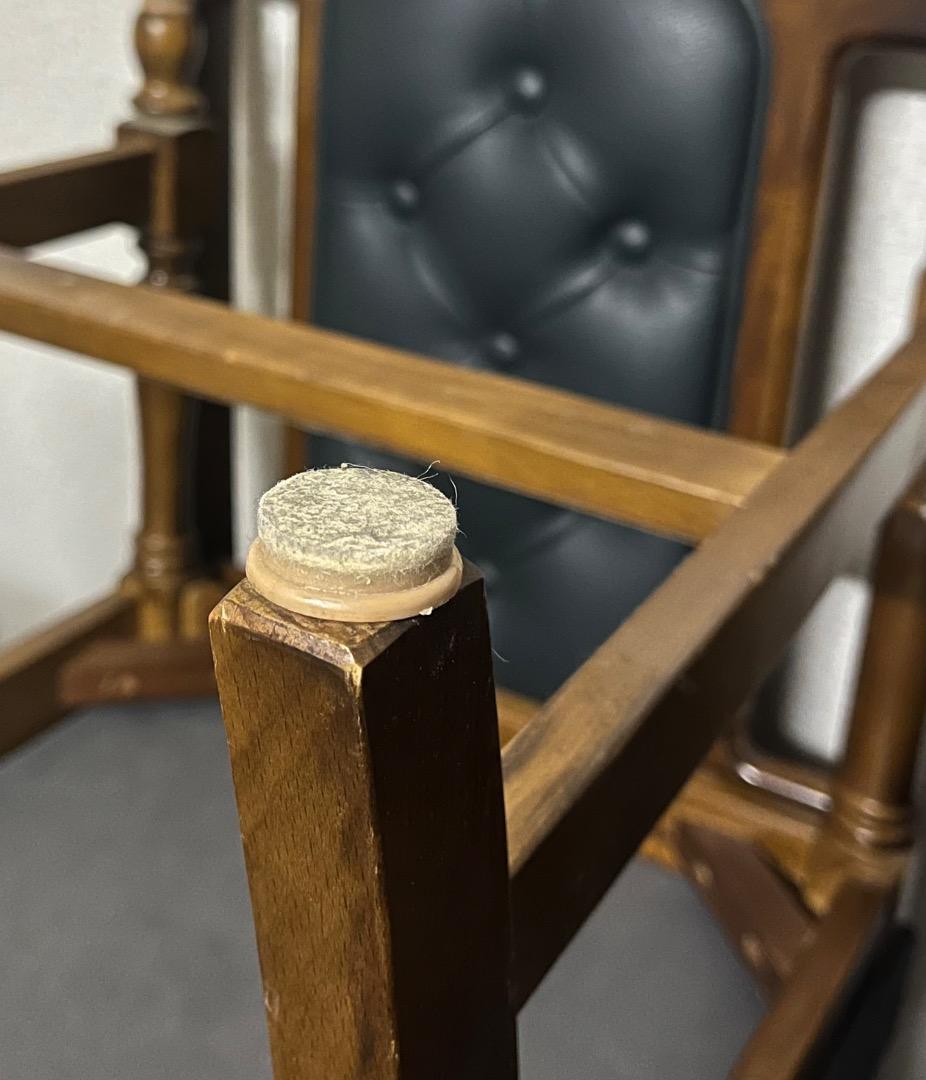 【カリモク】クラシックスタイル ダイニングチェア　2脚