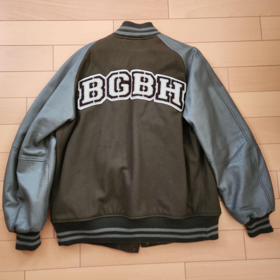 希少モデル！　BOOTLRGBOOTH　90S アームレザー(本革) スタジャン