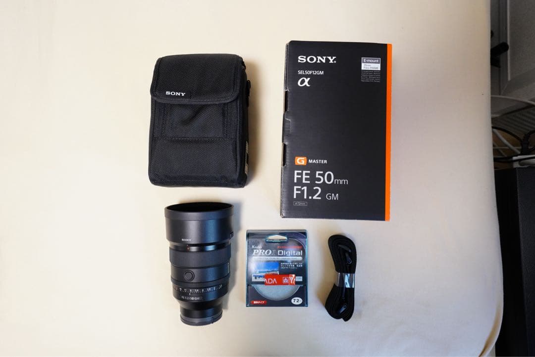 SONY FE 50mm F1.2 GM レンズ【美品】