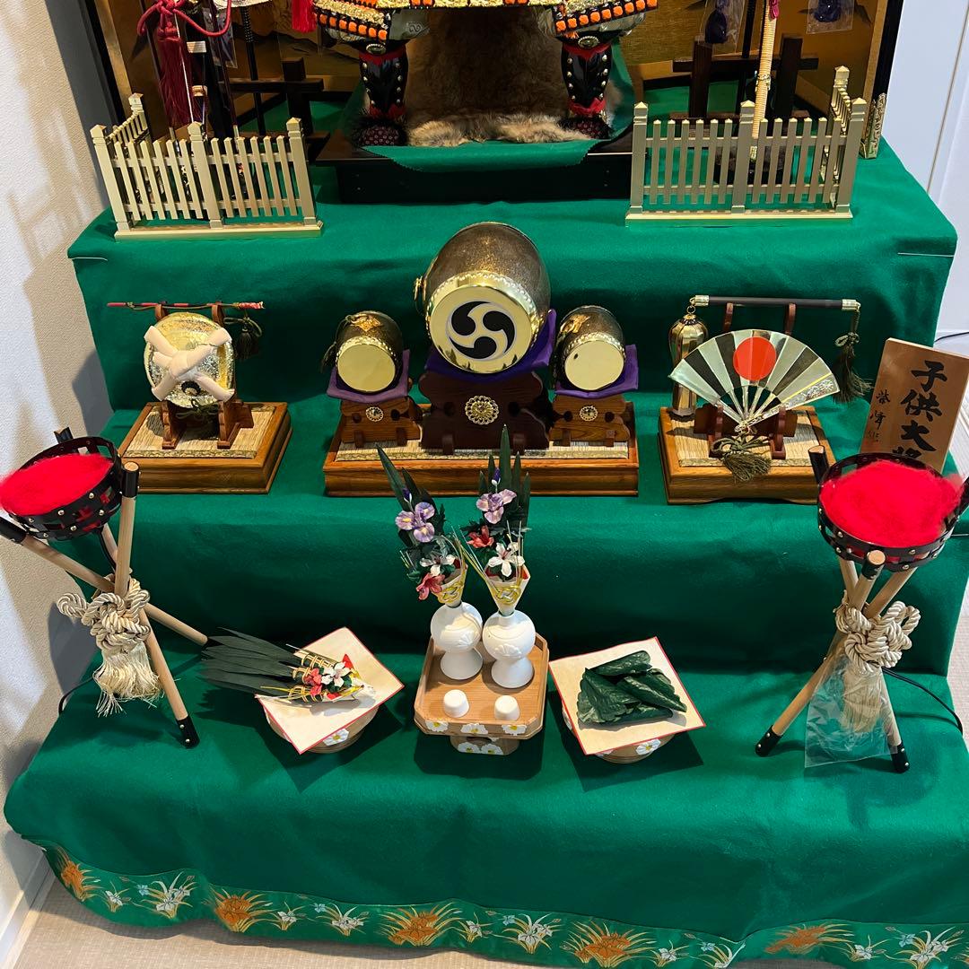 【値下げ】五月人形　3段飾り