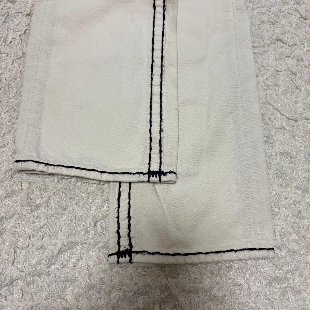 レア ホワイト true religion ricky superT デニム