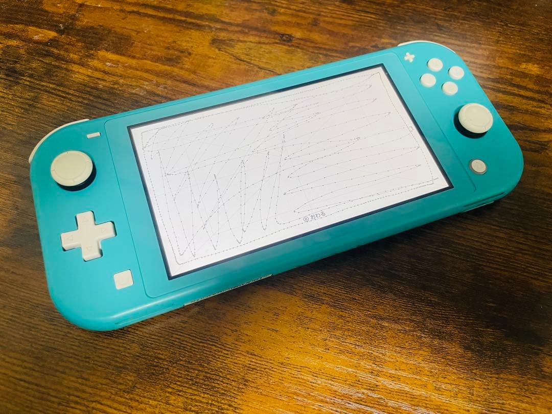 【ズルフィカル】Switch Lite ターコイズ 本体のみ