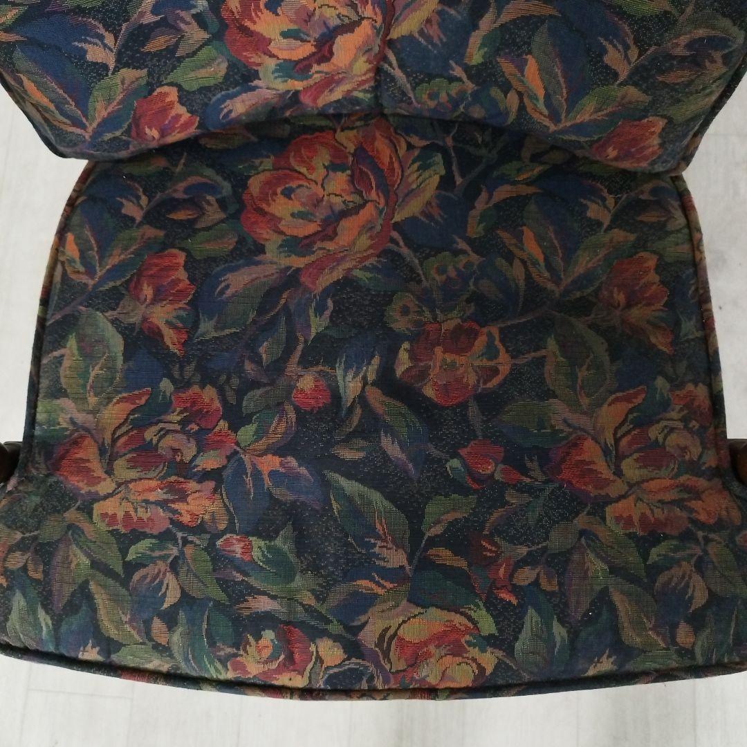 ④【カリモク】コロニアル アームチェアー キャスター付