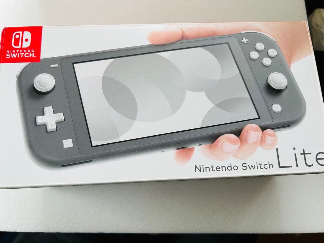 挨*x様 ネ*ネ様 Nintendo Switch Lite グレー 充電器、箱