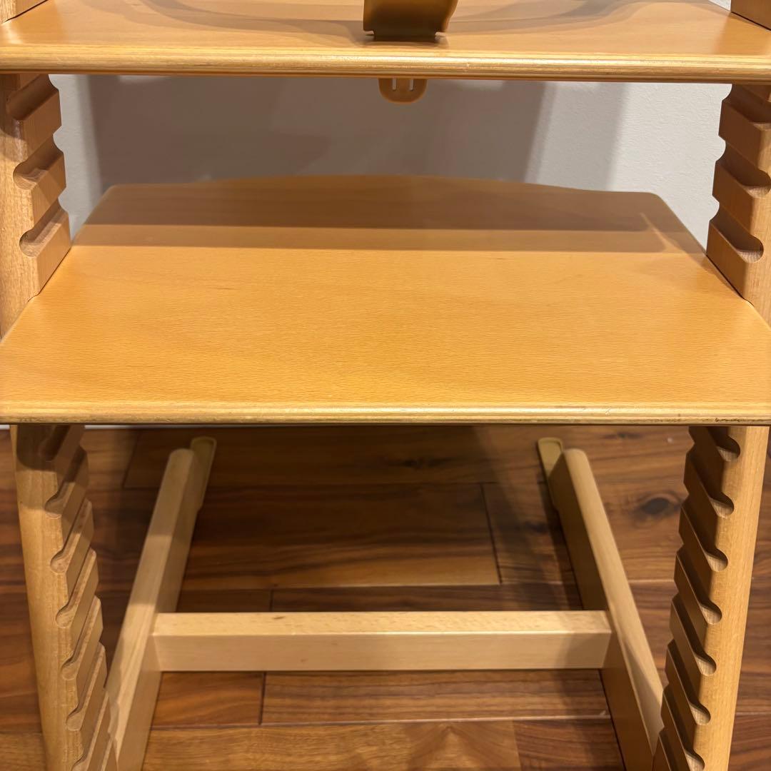 ストッケ トリップトラップ ナチュラル ベビーセット付き 極美品