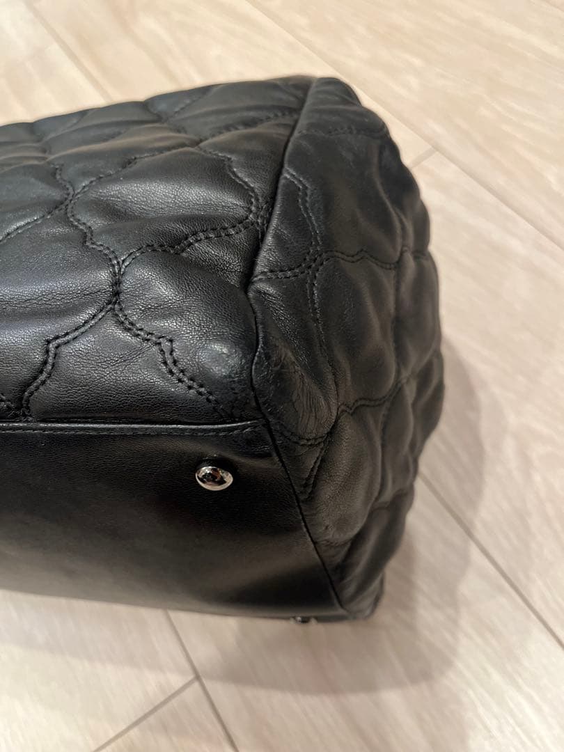 CHANEL シャネル チェーンショルダ シルバー金具 キルティングレザー