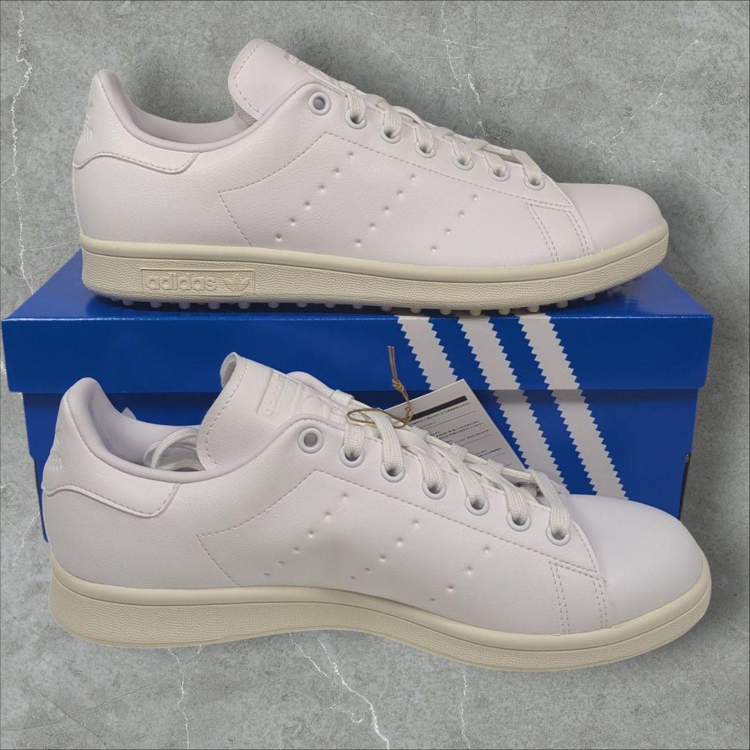 28.0 アディダス adidas スタンスミス スパイクレス ゴルフシューズ