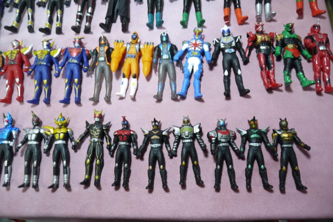 ライダーヒーローシリーズ(新版) ミニソフビ　110体