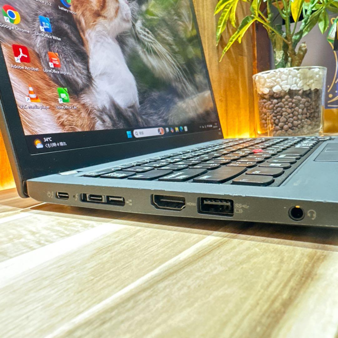 最新2022年モデル‼️ThinkPad X13☘i7☘16GB☘ノートパソコン