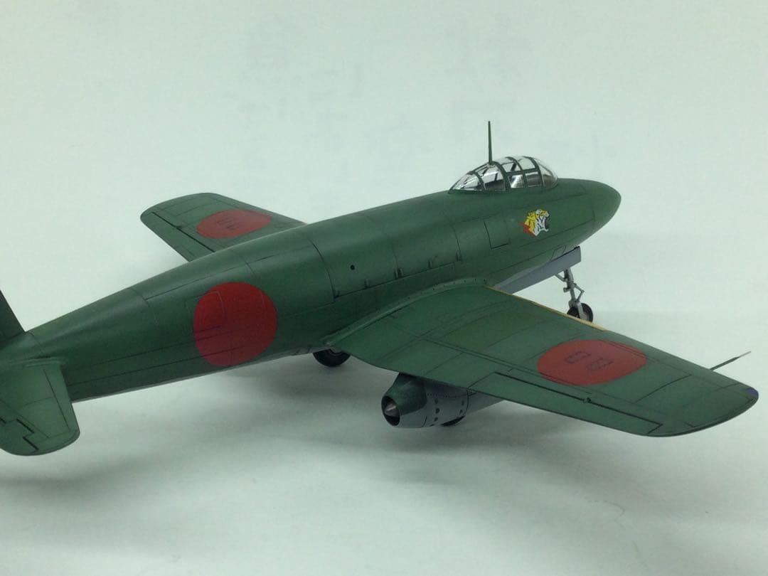 1/72 日本海軍　陸上偵察機　景雲改　プラモデル完成品
