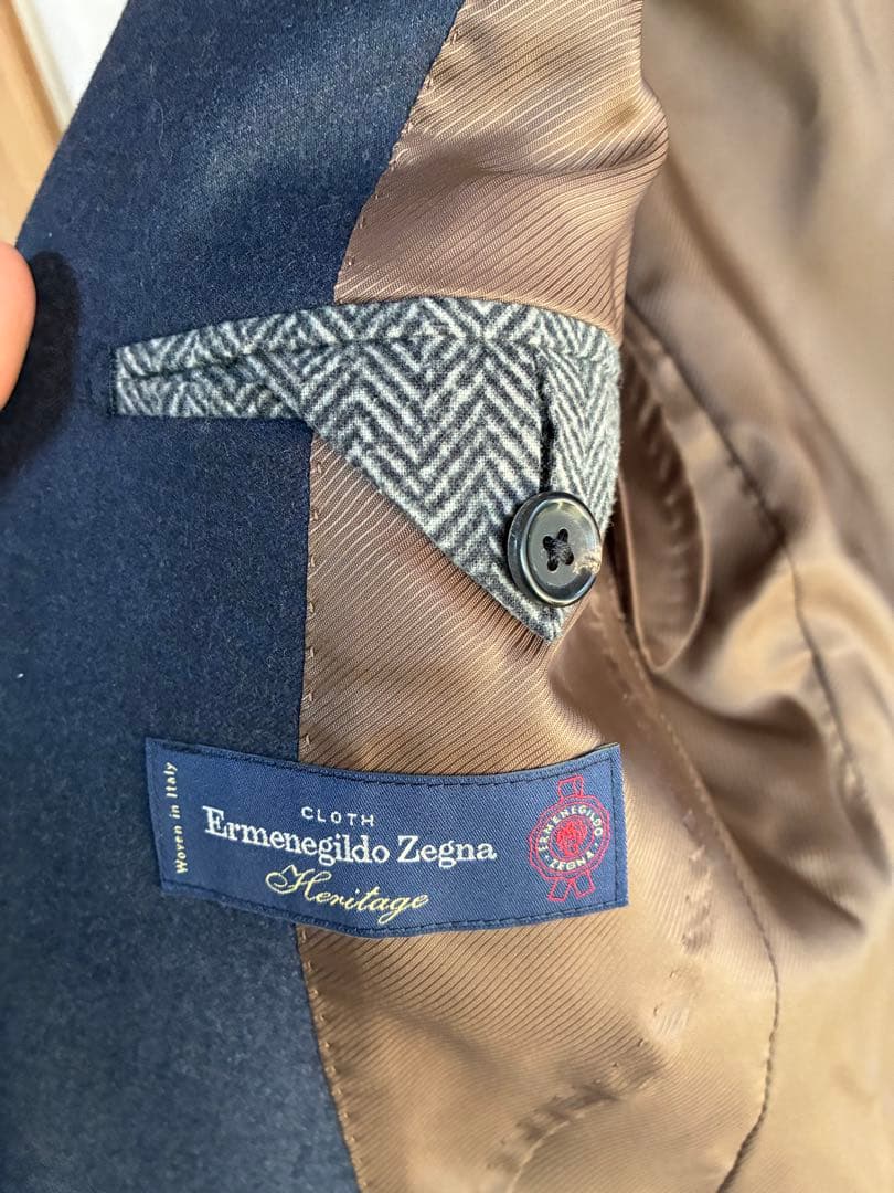 Ermenegildo Zegna スーツセレクト ネイビー スーツ A5