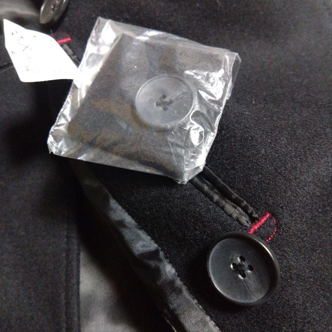 PPFM　Pコート　黒　M　綺麗　ウール　替えボタンあり　00's　y2k