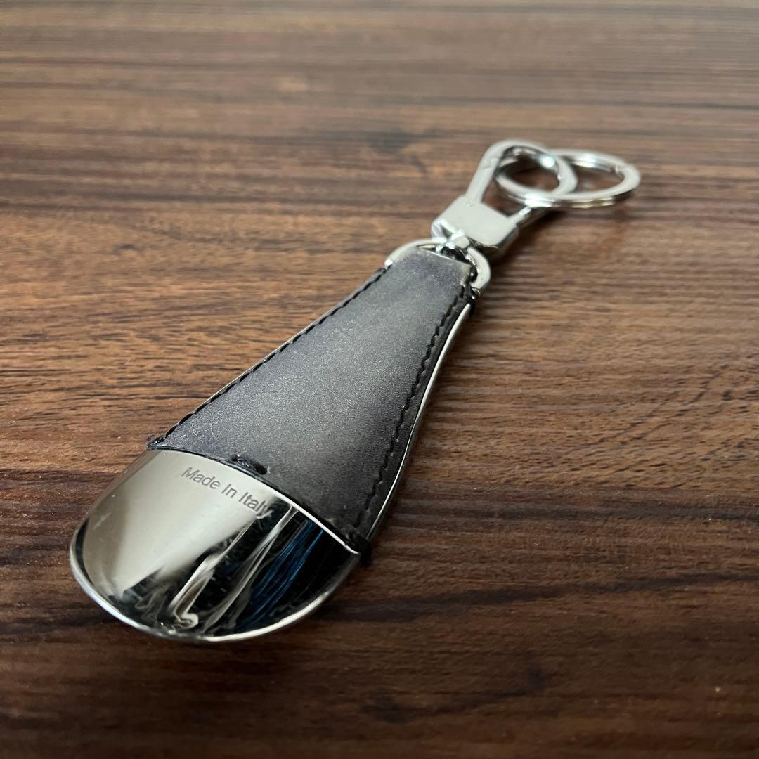 【美品！！】ベルルッティ シューホーン 靴ベラ カリグラフィー キーホルダー